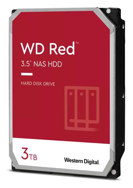 Жесткий диск Western Digital HDD SATA-III  3000Gb Red for NAS WD30EFAX, 5400RPM, 256MB buffer, 1 year