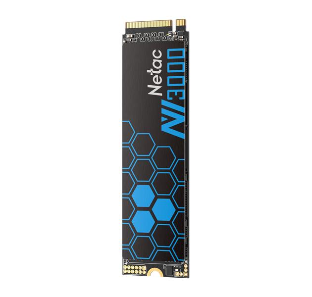 Ssd накопитель Netac SSD NV3000 2TB PCIe 3 x4 M.2 2280 NVMe 3D NAND, R/W up to 3300/2900MB/s, TBW 1200TB, with heat sink, 5y wty