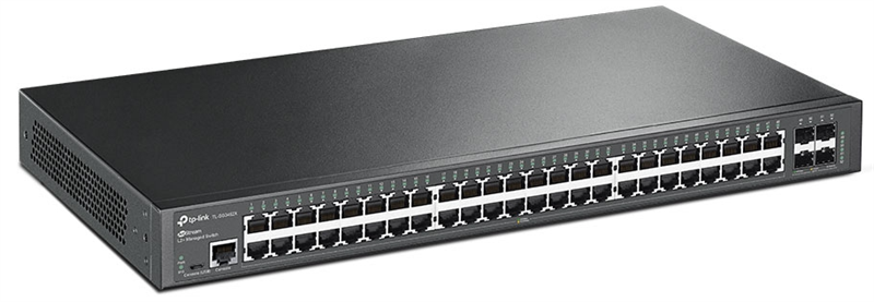 коммутатор TP-Link SG3452X, Omada™ 48-Port Gigabit L2+ Managed Switch with 4 10GE SFP+ Slots коммутатор TP-Link SG3452X, Omada™ 48-Port Gigabit L2+ Managed Switch with 4 10GE SFP+ Slots