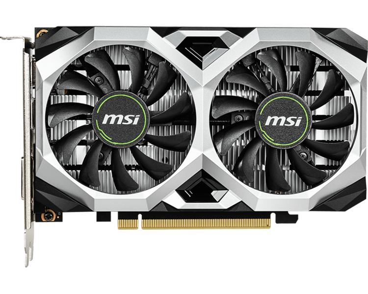 Видеокарта MSI GeForce GTX 1650 VENTUS XS 4G OCV1 PCI-E/GEFORCE GTX 1650 VENTUS XS 4G OCV1/DL-DVI-D/DP/HDMI/ATX/DUAL FAN/OC/4G