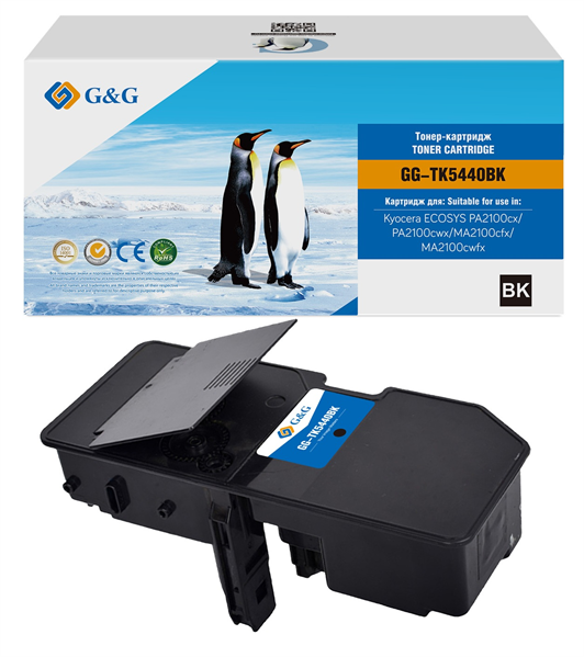 Тонер-картридж G&G GG-TK5440BK TK-5440K черный (2800стр.) для Kyocera Ecosys PA2100cx/PA2100cwx/MA2100cfx/MA2100cwfx Тонер-картридж G&G GG-TK5440BK TK-5440K черный (2800стр.) для Kyocera Ecosys PA2100cx/PA2100cwx/MA2100cfx/MA2100cwfx