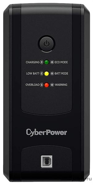 Источник бесперебойного питания CyberPower UT1100EG  Line-Interactive 1100VA/660W USB/RJ11/45 (4 EURO)