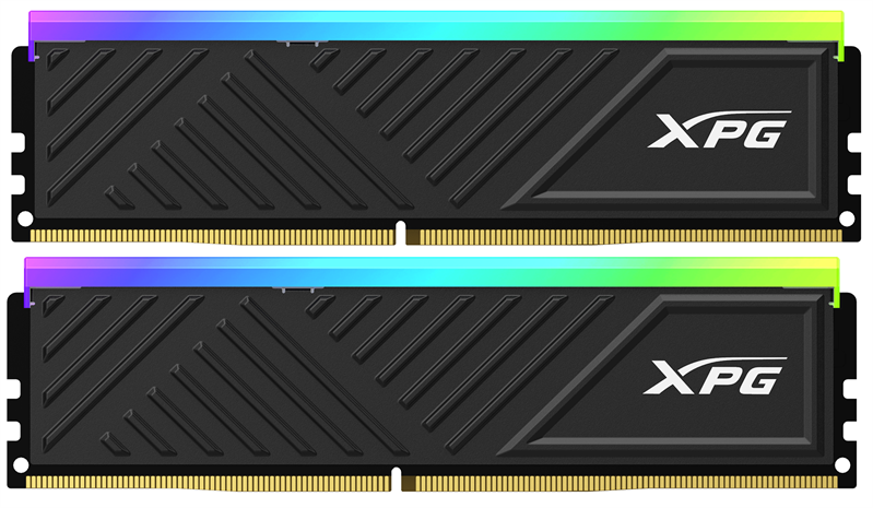 Оперативная память ADATA SPECTRIX D35G DDR4 DIMM 16GB 3200MHz 2*8GB 16-20-20 BLACK DUAL TRAY RGB