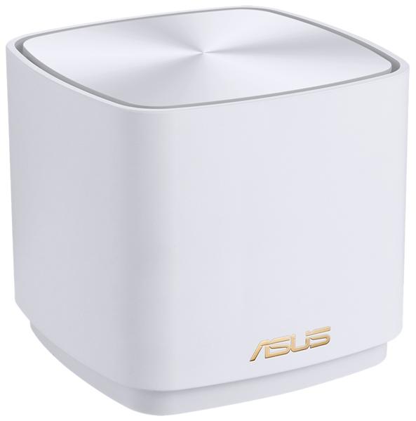  ASUS XD4 (W-1-PK)// роутер, из 1 точки доступа, 802.11b/g/n/ac/ax, до 574 + 1201Мбит/c, 2,4 + 5 гГц, белый ; 90IG05N0-MO3R60