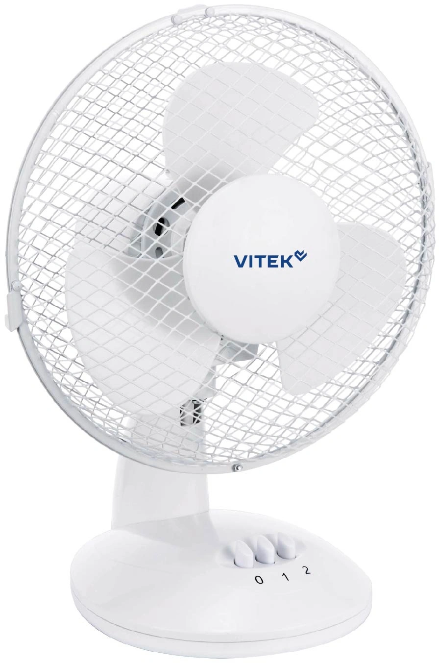 Вентилятор настольный Vitek VTF-0910 22Вт скоростей:3 белый
