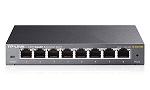  TP-Link 8-портовый гигабитный настольный Easy Smart коммутатор, 8 портов RJ45 10/100/100 Мбит/с, VLAN на базе MTU/порта/тэга, QoS, IGMP Snooping