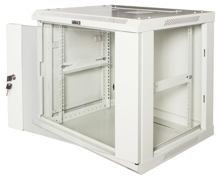  Шкаф настенный серии Pro, 6U 600x800, стеклянная дверь