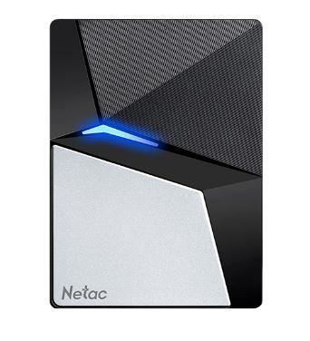Ssd накопитель Netac Z7S 120GB USB 3.2 Gen 2 Type-C External SSD, R/W up to 510MB/440MB/s,with USB-C to USB-A cable and USB-A to USB-C adapter 3Y wty