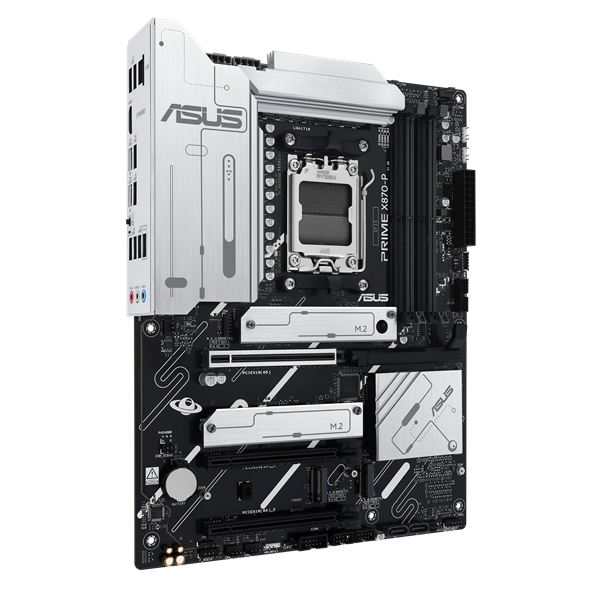 Материнская плата ASUS PRIME X870-P, AM5, X870, 4*DDR5, 2*SATA, 4*M.2, 4*USB 3.2, 2*USB 2.0, 2*Type-C, 5*PCIx16, HDMI, ATX; 90MB1IT0-M0EAY0