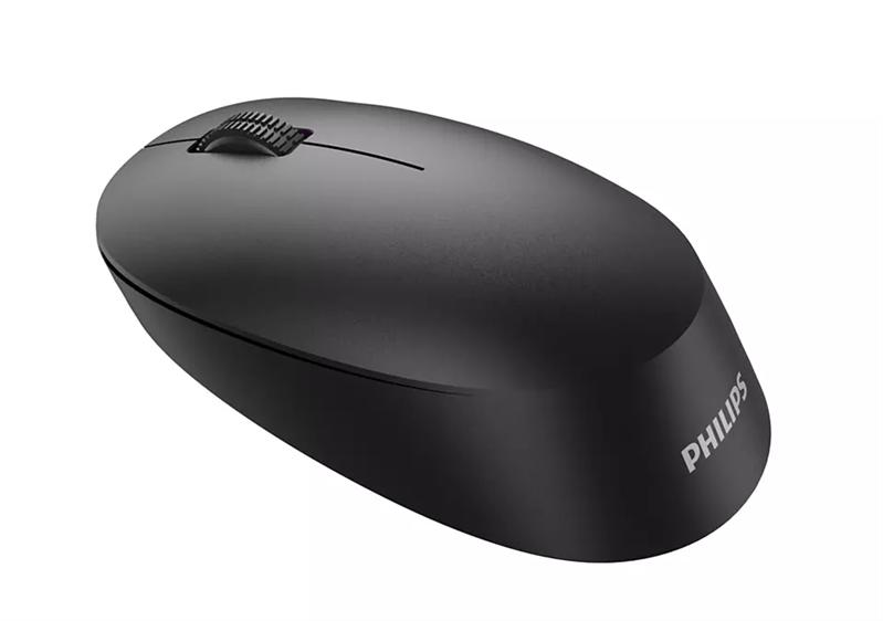 Аксессуары Philips Беспроводная Мышь SPK7407 2,4 GHz, Bluetooth 3.0/5.0, 4 кнопки 1600dpi, Чёрный