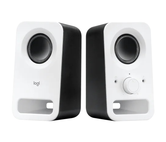 Колонки Logitech Speaker System Logitech Z150, 2.0, 3W (RMS), SNOW WHITE, [980-000814]