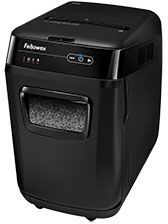 Шредер Fellowes AutoMax 200M с автоподачей (секр.P-5) фрагменты 200лист. 32лтр. скобы пл.карты Шредер Fellowes AutoMax 200M с автоподачей (секр.P-5) фрагменты 200лист. 32лтр. скобы пл.карты