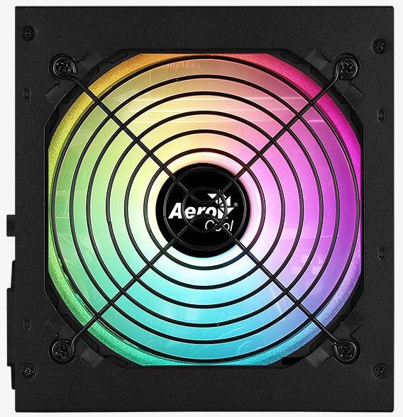 Блок питания Aerocool KCAS PLUS GOLD 750W <750W, ATX v2.4, APFC, Fan ARGB 12cm, 80+ Gold, Retail>