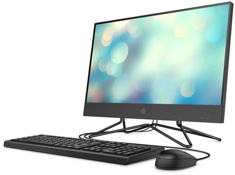 Моноблок HP 200 G4 All-in-One NT 21,5"(1920x1080)Core i5-10210U,8GB,256GB,No ODD,eng/rus usb kbd,mouse,RTL8821CE AC 1x1 BT 4.2 WW,RTF,Iron Gray with 5MP,DOS,1Wty