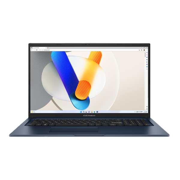 Ноутбук ASUS Vivobook 17 X1704VA-AU984 Intel Core 3 100U/DDR5 16GB/512Gb SSD/Intel UHD Graphics/17.3" FHD (1920x1080) 16:9/Wi-Fi 6+ BT 5.2/No OS/Quiet Blue/2.10 kg Ноутбук ASUS Vivobook 17 X1704VA-AU984 Intel Core 3 100U/DDR5 16GB/512Gb SSD/Intel UHD Graphics/17.3" FHD (1920x1080) 16:9/Wi-Fi 6+ BT 5.2/No OS/Quiet Blue/2.10 kg