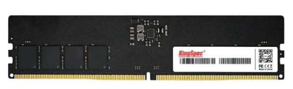Оперативная память KingSpec DDR5 DIMM 16GB 5600MHz CL40 1x16GB 1.25V 288-pin