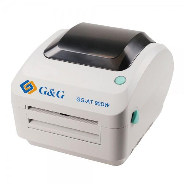 Термо принтер этикеток G&G (GG-AT-90DW)   DT, 4" (108 mm), 203 dpi, 127 mm/sec, USB, Ethernet, Grey, TSPL, EPL, ZPL, DPL (GK420d / PC42d)