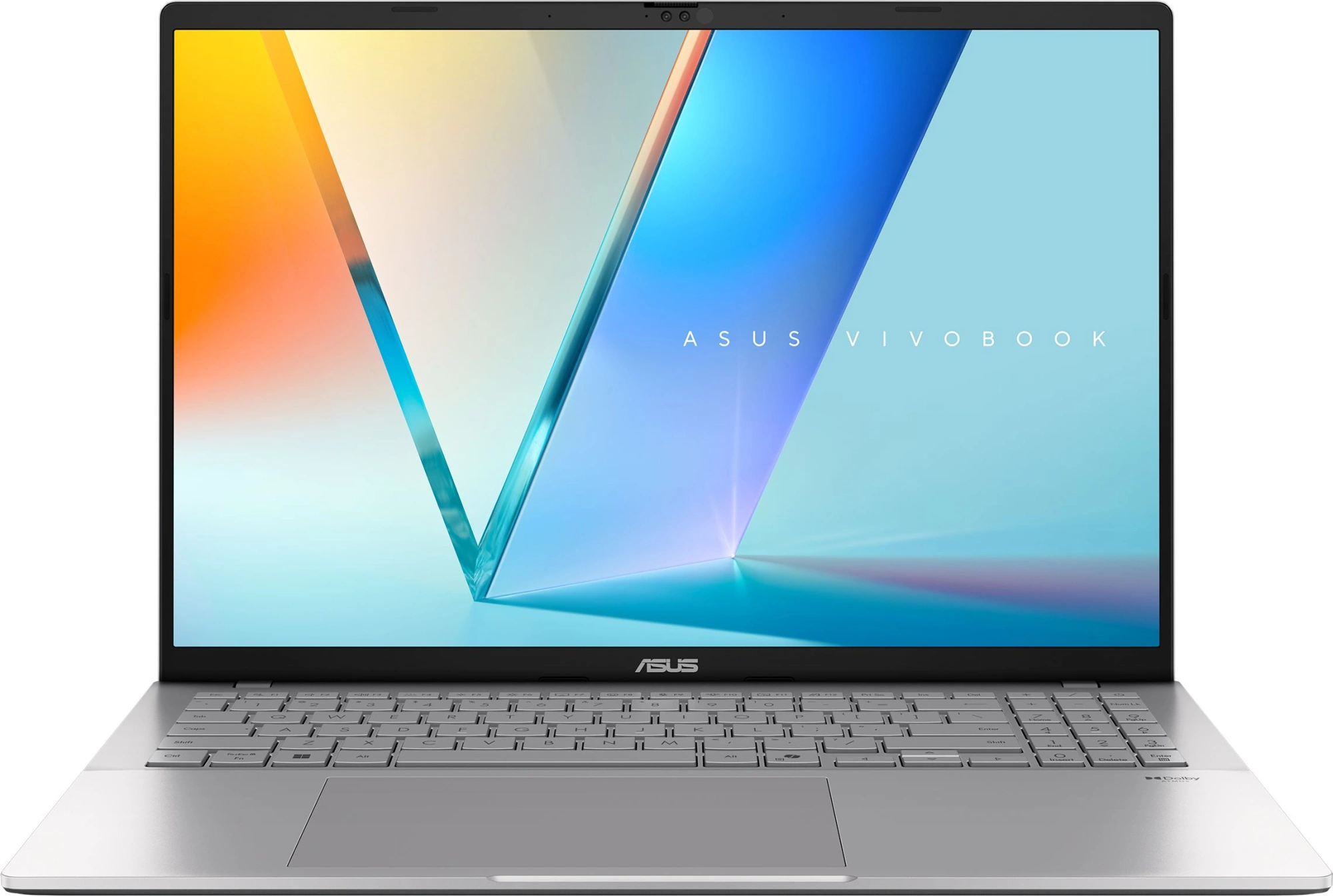 Ноутбук Asus VivoBook S16 S3607VA-RP105 Core 5 210H 16Gb SSD512Gb Intel Graphics 16" IPS WUXGA (1920x1200) без ОС silver WiFi BT Cam (90NB1671-M007R0)