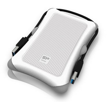 Жесткий диск Silicon Power USB 3.0 2Tb SP020TBPHDA30S3W A30 SP020TBPHDA30S3W Armor 2.5" белый