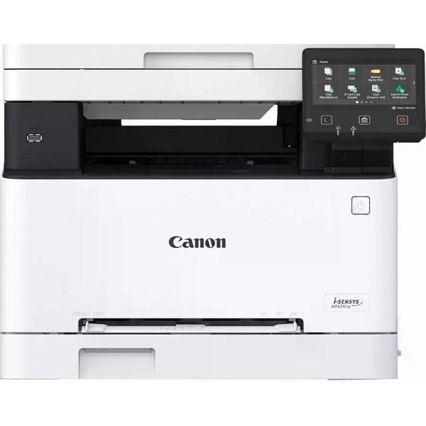 МФУ лазерное Canon i-SENSYS MF651Cw (А4, цветное, печ. 18 стр/мин., скан. до 27 стр/мин (ч/б) 14 стр/мин (цвет), 1200 x 1200 dpi (принтер) 600x600dpi (сканер), USB 2.0, RJ-45, Wi-Fi, Air Print, Mopria)