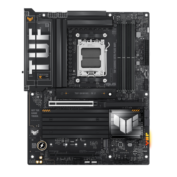 Материнская плата ASUS TUF GAMING X870-PLUS WIFI, AM5, X870, 4*DDR5, 2*SATA, 4*M.2, 1*USB 2.0, 7*USB 3.2, 2*USB4, 2*Type-C, 3*PCIx16, HDMI, ATX; 90MB1IU0-M0EAY0 Материнская плата ASUS TUF GAMING X870-PLUS WIFI, AM5, X870, 4*DDR5, 2*SATA, 4*M.2, 1*USB 2.0, 7*USB 3.2, 2*USB4, 2*Type-C, 3*PCIx16, HDMI, ATX; 90MB1IU0-M0EAY0
