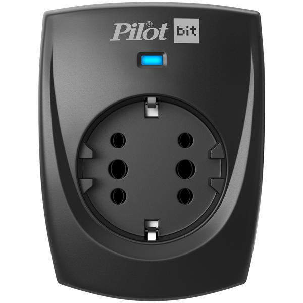  Pilot Bit     Сетевой фильтр ZIS PILOT BIT, 1 розетка, 16А/3,5кВт, черный