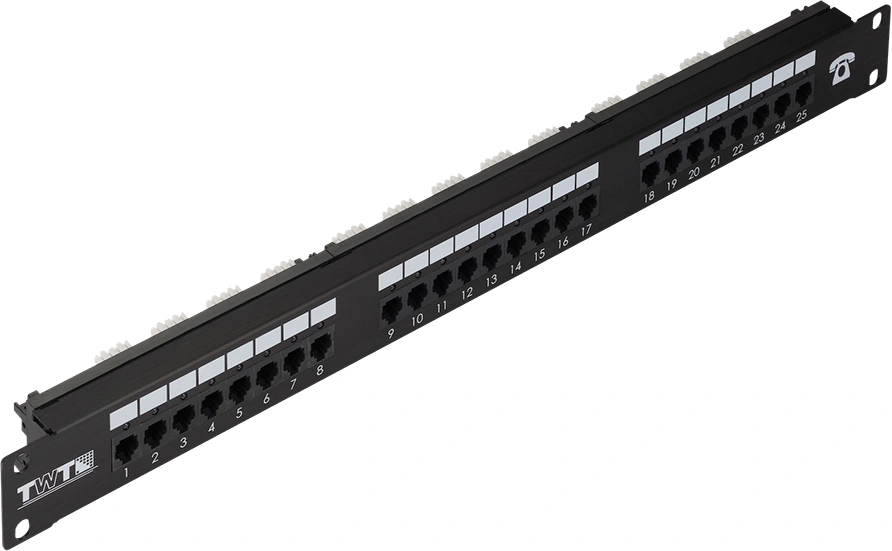 Патч-панель Lanmaster TWT-PPI25TEL11 19" 1U 25xRJ-11 кат.3 Патч-панель Lanmaster TWT-PPI25TEL11 19" 1U 25xRJ-11 кат.3