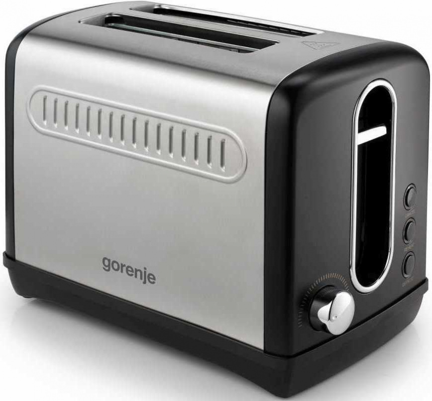 Тостер Gorenje T1100CLBK 860Вт черный