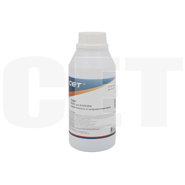 Тонеры и девелоперы Тонер PK201 для KYOCERA ECOSYS P6030cdn/M6026cdn (CET) Cyan, 100г/бут, OSP0201C-100