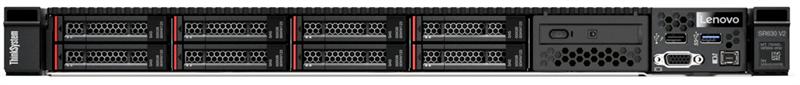 Сервер Lenovo ThinkSystem SR630 V2 Rack 1U,2xXeon 4310 12C (120W/2.1GHz),8x32GB/3200/2Rx4/RDIMM,2x480GB SFF SATA SSD,6x2.4TB SFF SAS HDD,SR940-8i (4GB),4xGbE OCP,16Gb FC HBA,2x1100W,2x2.8m p/с,XCCE,V2 Rails