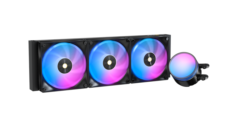 Система водяного охлаждения Ocypus Delta L36 BK ARGB V2, 360mm, ARGB Pump, 3x120mm ARGB fans, LGA115X/1200/1700/18XX, AM4/AM5 Система водяного охлаждения Ocypus Delta L36 BK ARGB V2, 360mm, ARGB Pump, 3x120mm ARGB fans, LGA115X/1200/1700/18XX, AM4/AM5