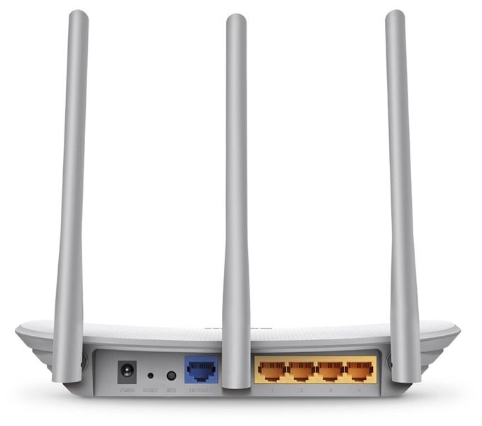  TP-Link TL-WR845N, N300 Wi Fi роутер, до 300 Мбит/с на 2,4 ГГц, 3 антенны, 1 порт WAN 10/100 Мбит/с + 4 порта LAN 10/100 Мбит/с