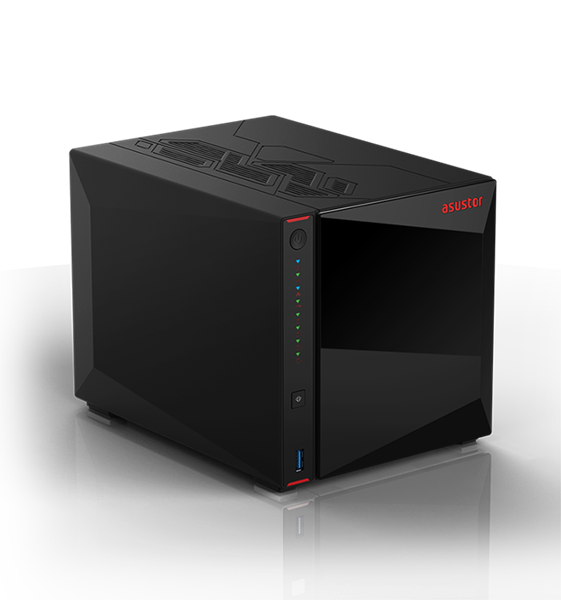 Сетевое хранилище ASUSTOR AS5404T 4-Bay NAS/Media player/Intel Celeron N5105 2.0GHz up to 2.9GHz, 4GB SO-DIMM DDR4, noHDD(HDD,SSD),/2x 2,5Gb (LAN)/3xUSB3.2,HDMI Сетевое хранилище ASUSTOR AS5404T 4-Bay NAS/Media player/Intel Celeron N5105 2.0GHz up to 2.9GHz, 4GB SO-DIMM DDR4, noHDD(HDD,SSD),/2x 2,5Gb (LAN)/3xUSB3.2,HDMI