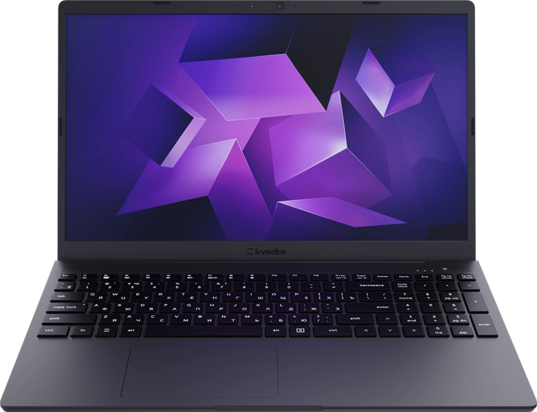 Ноутбук KVADRA NAU LE15T.12.122.001 (ЯДРВ.466229.003-08)Core i5-1335U 1.3GHz,15,6" FHD (1920x1080) IPS,16Gb DDR4-3200(1), 512Gb SSD,55Wh,1.8kg,1YW,FHD Webcam,WiFi/BT, noOS, Графит, МПТ