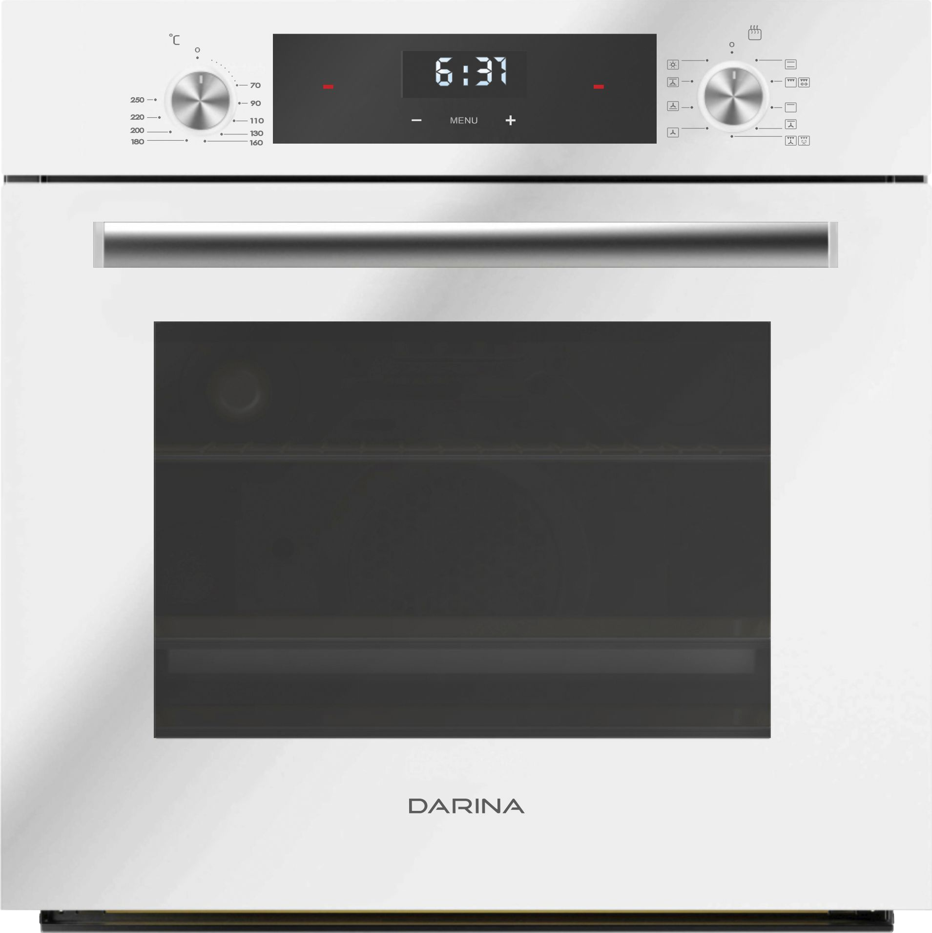 Духовой шкаф Электрический/ Духовой шкаф Электрический Darina 0V5 BDE 112 708 W1 белый/белый Духовой шкаф Электрический/ Духовой шкаф Электрический Darina 0V5 BDE 112 708 W1 белый/белый