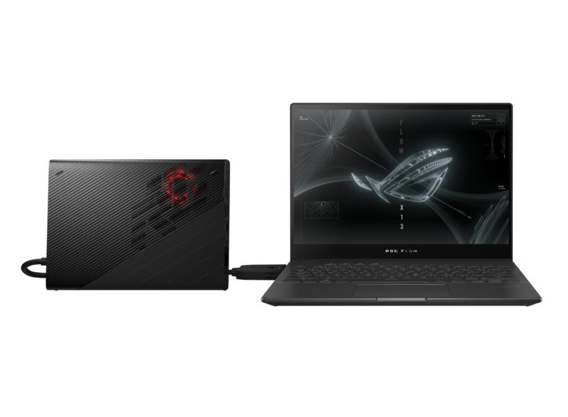 Ноутбук ASUS ROG Flow X13 GV301QH-K6231T AMD Ryzen 9 5980HS/32Gb/1TB SSD /13.4 IPS WUXGA (1920 x 1200) 120Hztouch/(GC31S with NVIDIA® GeForce RTX™ 3080)/Windows 10 Home/RU KB/GV301 sleeve bag,/RU_EN_Keyboard