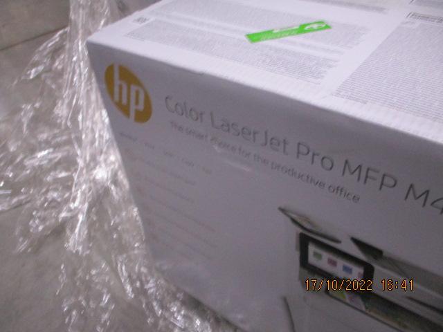 Лазерное многофункциональное устройство HP Color LaserJet Pro MFP M479fnw (p/c/s/f, A4,600 dpi,27(27)ppm,512Mb,2 trays 50+250,ADF50,USB/GigEth/WiFi/Bluetooth,4 cart.in box black 2400&cmy1200 pages,1y warr (существенное повреждение коробки)