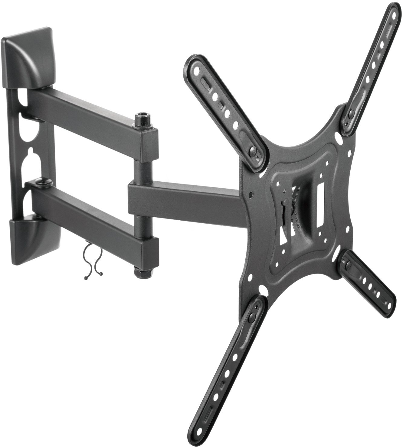 Кронштейн для телевизора Ultramounts UM870 черный 23"-55" макс.30кг настенный поворот и наклон