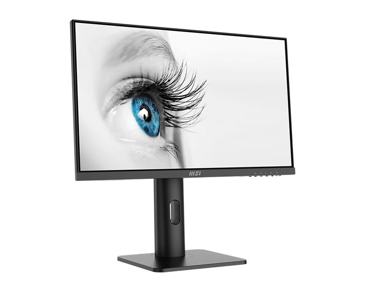 Монитор MSI PRO MP243P 23.8" 16:9 FHD(1920x1080 ) IPS Flat,5ms(GTG),1000:1,100M:1,250nit,178/178,HDMI 1.4,DP 1.2,Tilt,Swivel,Height,Pivot,VESA,75Hz,Black,1y war-ty