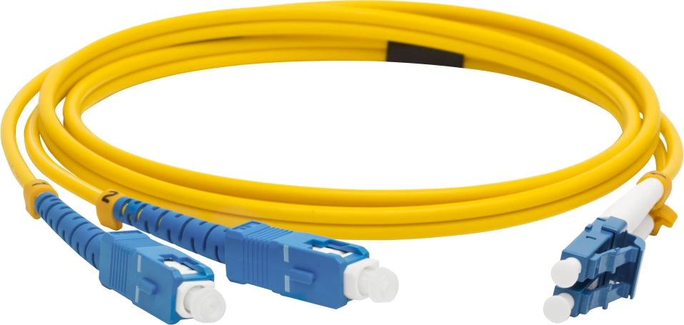 Патч-корд Lanmaster LAN-2LC-2SC/SU-5.0 2x9/125 OS2 LC дуплекс-SC дуплекс 5м LSZH желтый Патч-корд Lanmaster LAN-2LC-2SC/SU-5.0 2x9/125 OS2 LC дуплекс-SC дуплекс 5м LSZH желтый