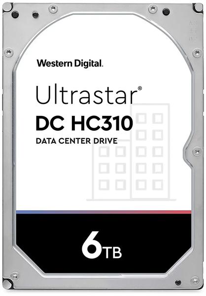 Жесткий диск Western Digital Ultrastar DC HС310 HDD 3.5" SATA 6Tb, 7200rpm, 256MB buffer, 512e (0B36039), 1 year