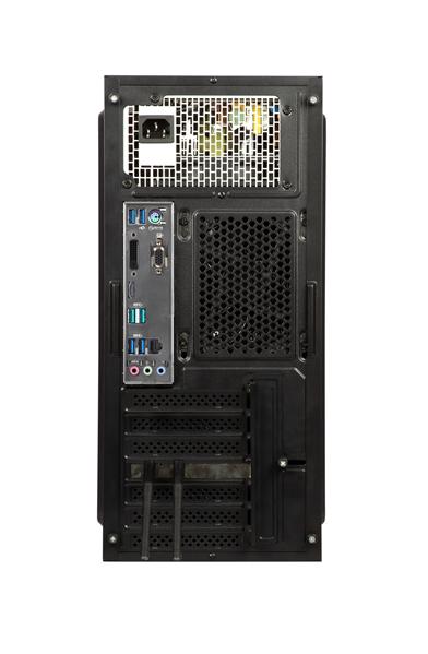 Системный блок IRBIS Groovy, Midi Tower, 250W, AMD Ryzen 5 5600G (6C/12T - 3.9Ghz), 16GB DDR4, 256GB SSD, Wi-Fi6, BT5, No KB&Mouse, DOS, 1Y