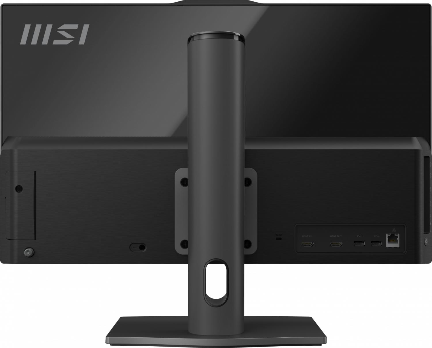 Моноблок MSI Pro Modern AM242P 12M AiO 23,8" FHD (1920x1080)IPS AG Non-touch, Core i5-1240P (1.7GHz), 16Gb DDR4(2x8Gb), 512GB SSD M.2, Intel UHD, WiFi, BT, camera, WirelessKB&mouse Eng/Rus, Win11Pro Rus,1y