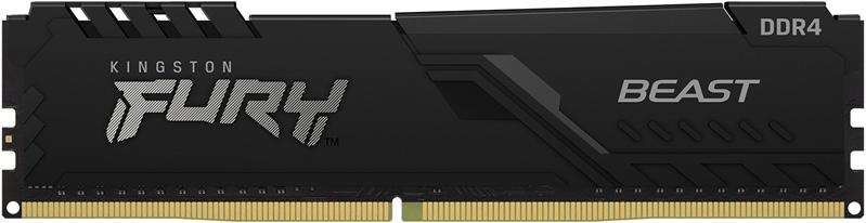 Оперативная память Kingston 32GB 3200MHz DDR4 CL16 DIMM 2Rx8 FURY Beast Black, 1 year