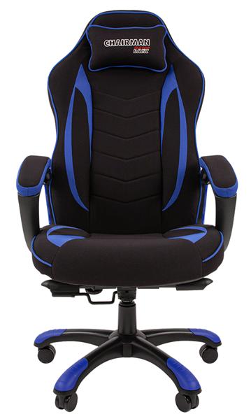 Офисное кресло Chairman   game 28  Россия ткань черный/синий