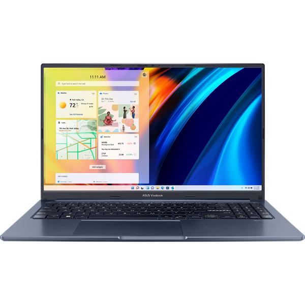 Ноутбук ASUS VivoBook 15X OLED M1503QA-L1224 AMD R7 5800H/16Gb/1Tb SSD/15.6" OLED FHD/Shared/WiFi6/BT/FP/Backlit KB/No OS/1.9Kg/Quiet Blue