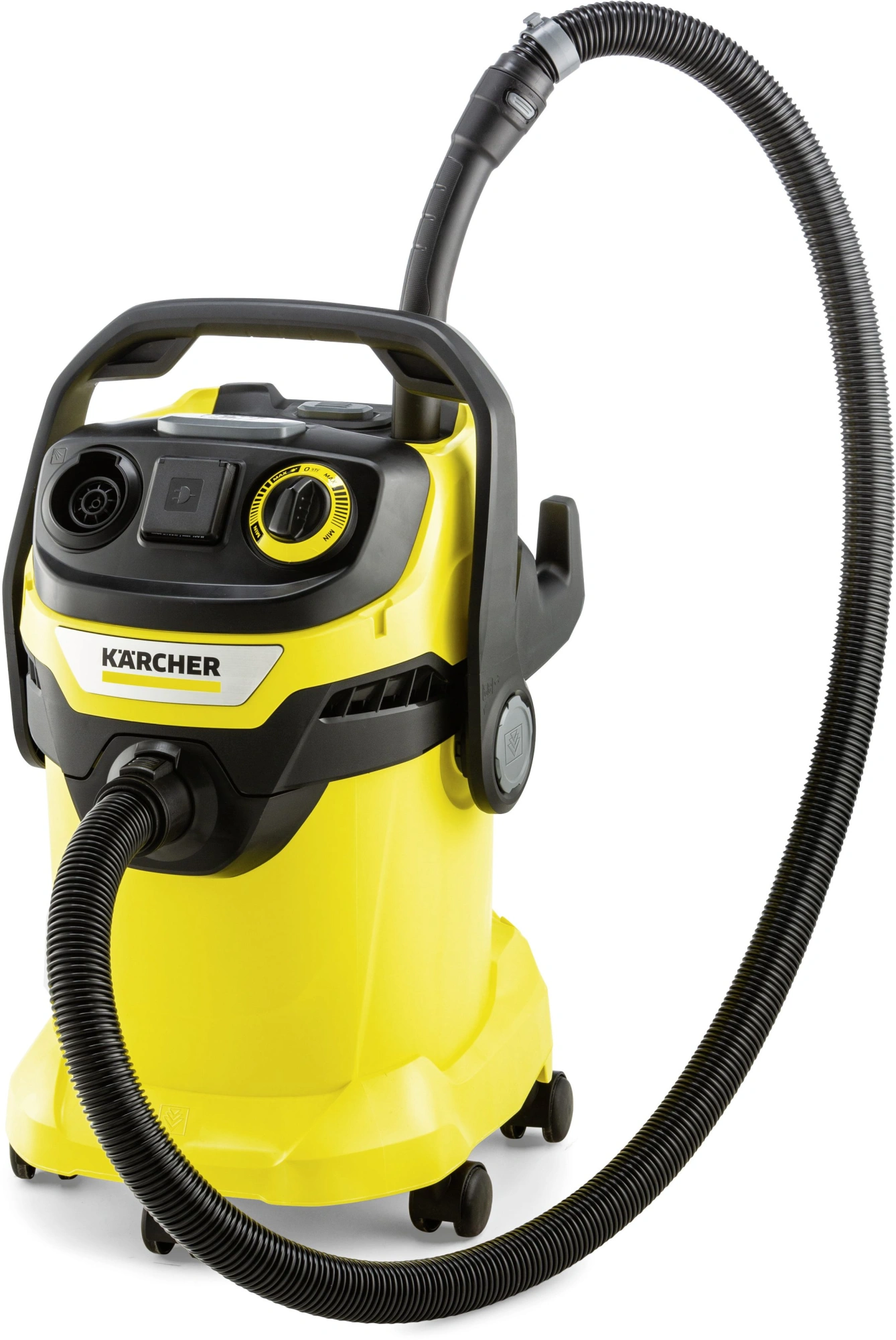 Строительный пылесос Karcher WD 6 P V-25/8/22/T 1300Вт (уборка: сухая/сбор воды/выдув) желтый Строительный пылесос Karcher WD 6 P V-25/8/22/T 1300Вт (уборка: сухая/сбор воды/выдув) желтый