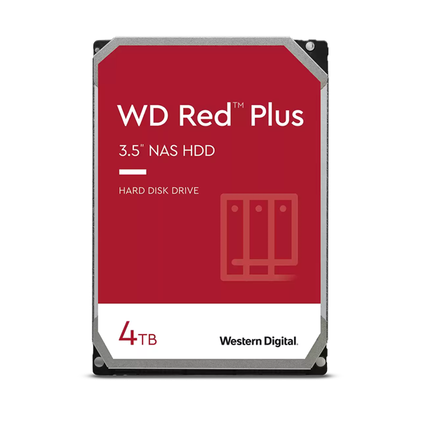 Жесткий диск Western Digital Red Plus NAS HDD 3.5" SATA 4TB, 5400 rpm, 256MB buffer, CMR, WD40EFPX, 1 year Жесткий диск Western Digital Red Plus NAS HDD 3.5" SATA 4TB, 5400 rpm, 256MB buffer, CMR, WD40EFPX, 1 year