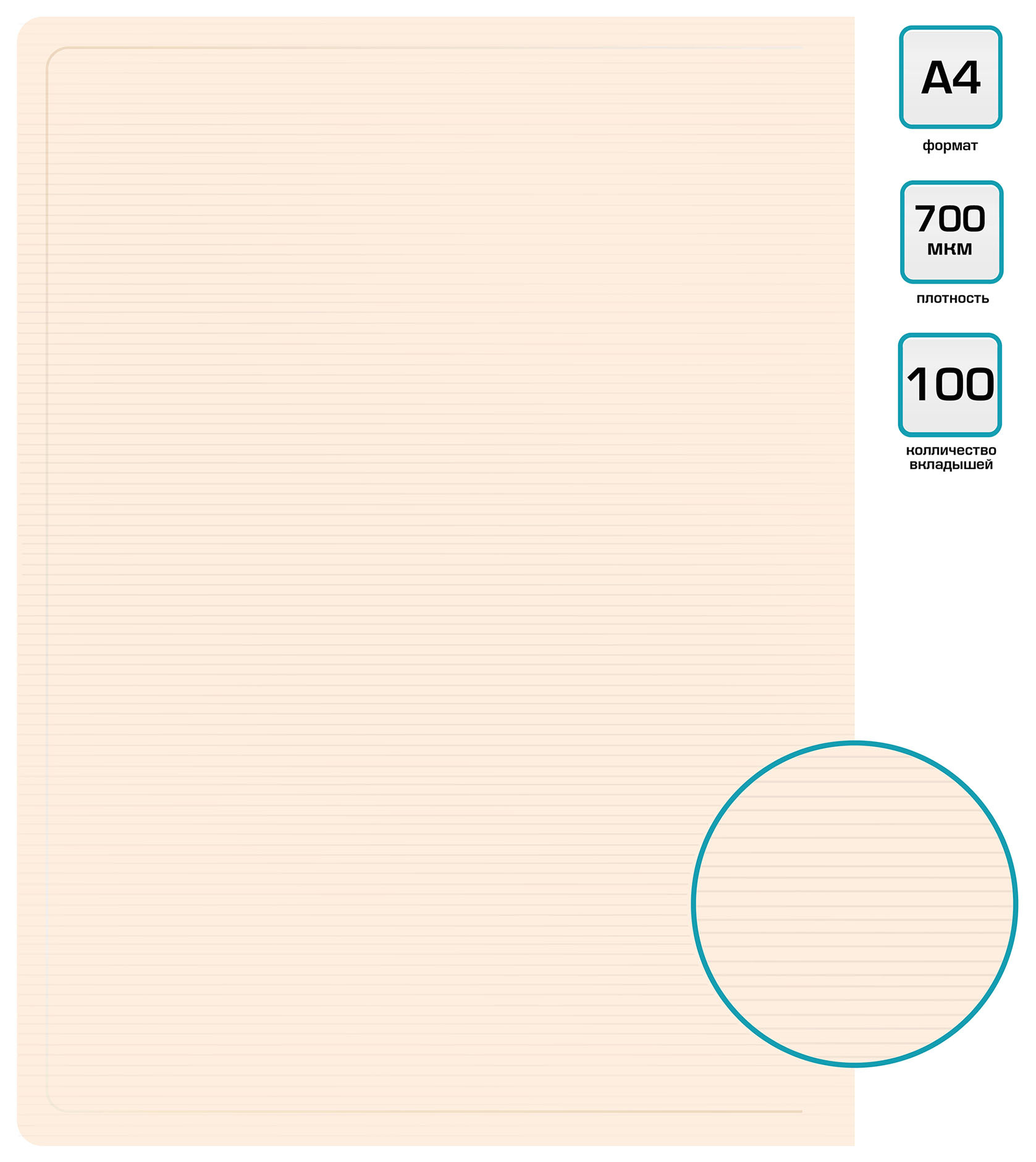 Папка с 100 прозр.вклад. Бюрократ ДеЛюкс DLVBOX100MILK A4 пластик 0.7мм молочный в коробе Папка с 100 прозр.вклад. Бюрократ ДеЛюкс DLVBOX100MILK A4 пластик 0.7мм молочный в коробе