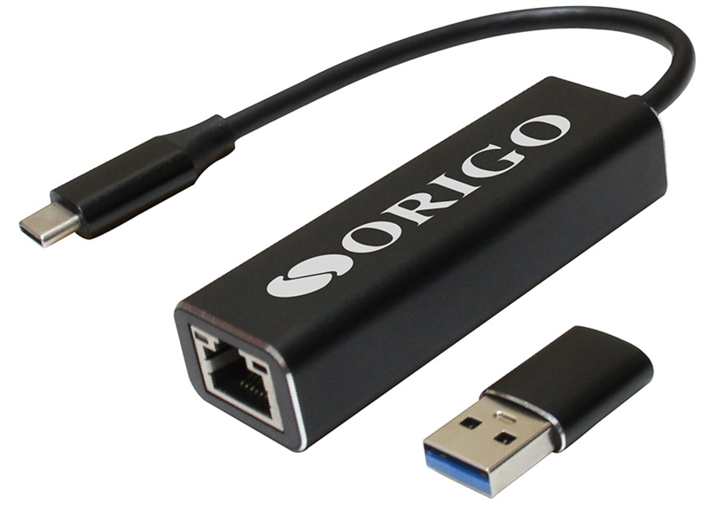 Сетевой адаптер ORIGO Сетевой адаптер USB-C / 2.5G Ethernet с переходником USB-C / USB-A